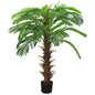 Árbol bananero artificial con macetero 180 cm verde