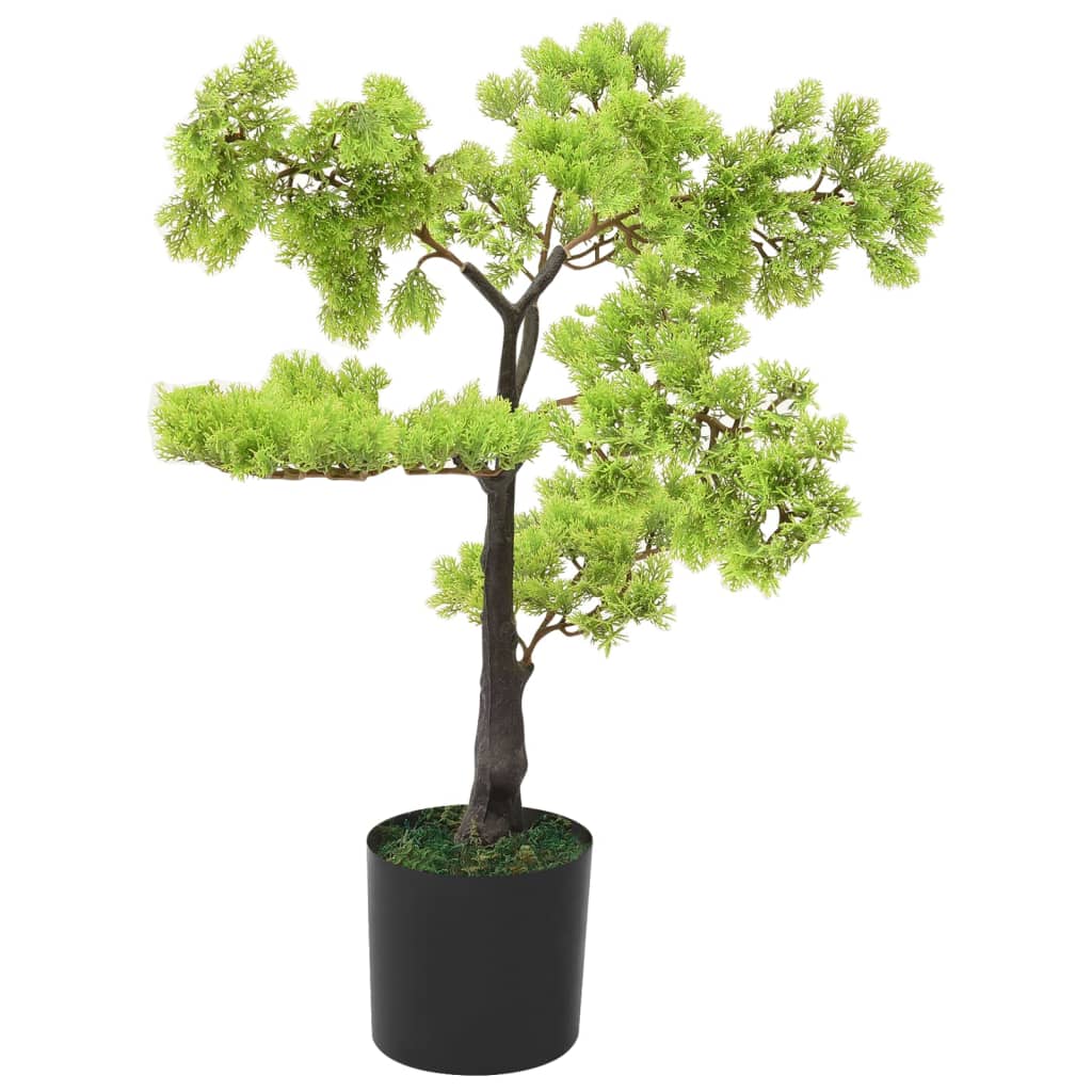 Árbol bananero artificial con macetero 180 cm verde