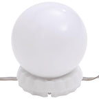 Luz de espejo con 8 bombillas LED blanco cálido y blanco frío