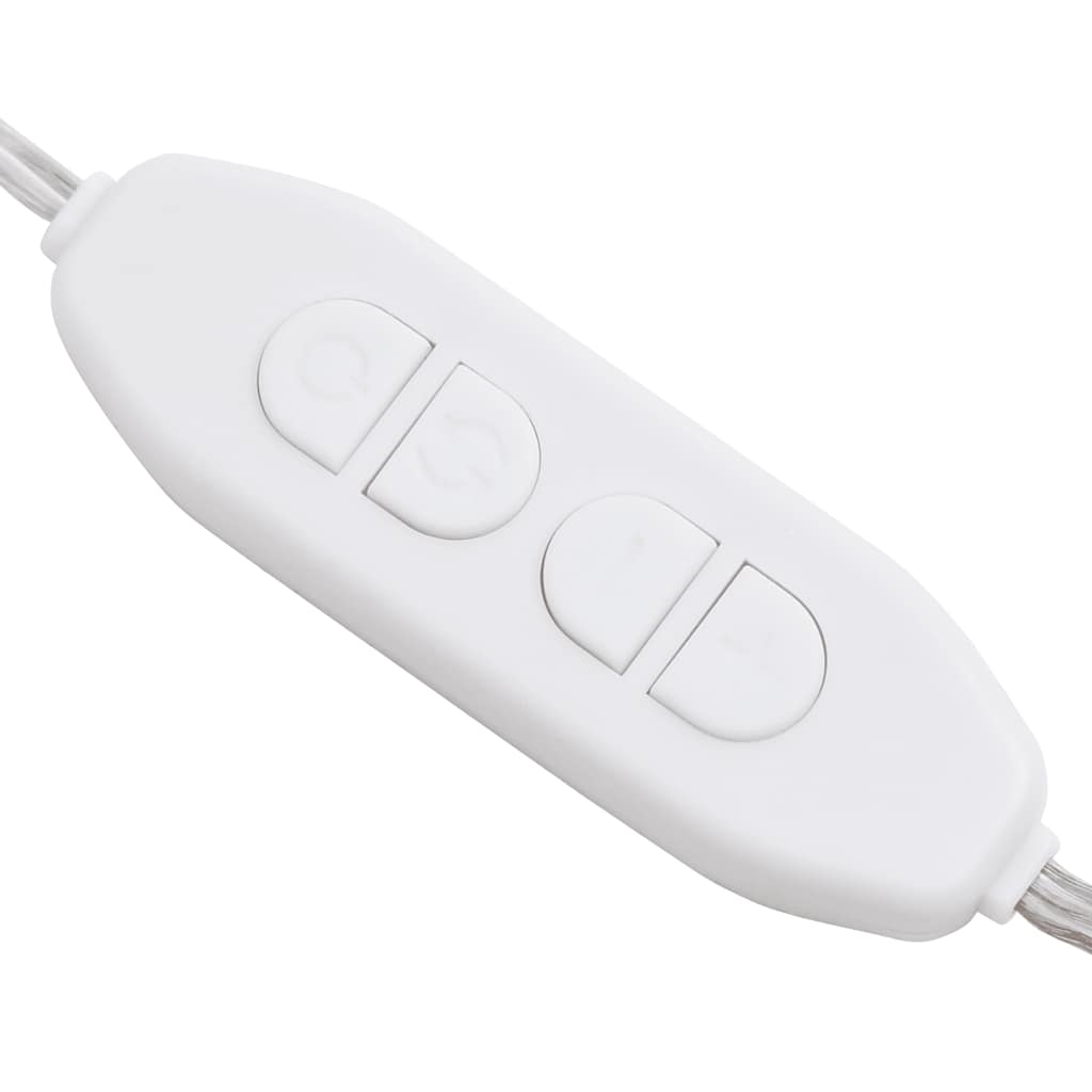 Luz de espejo con 8 bombillas LED blanco cálido y blanco frío