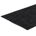 Felpudos autoadhesivos para escaleras, 15 unidades, 60 x 25 cm, gris oscuro, rectangulares