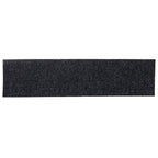 Felpudos autoadhesivos para escaleras, 15 unidades, 76 x 20 cm, gris oscuro, rectangulares