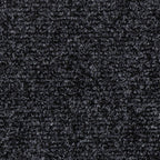 Felpudos autoadhesivos para escaleras, 15 unidades, 76 x 20 cm, gris oscuro, rectangulares