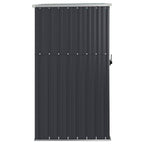 Cobertizo de herramientas jardín acero galvanizado 88x89x161 cm