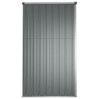 Cobertizo herramientas jardín acero galvanizado 225x89x161