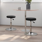 Sillas de comedor 2 unidades cuero sintético blanco