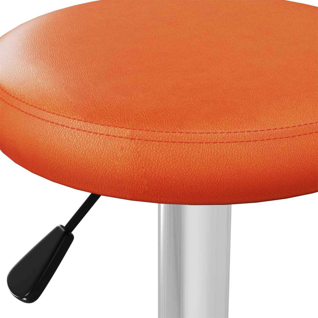 Taburete de bar 2 pcs 31 x 31 x 87 cm Cuero sintético Giratorio