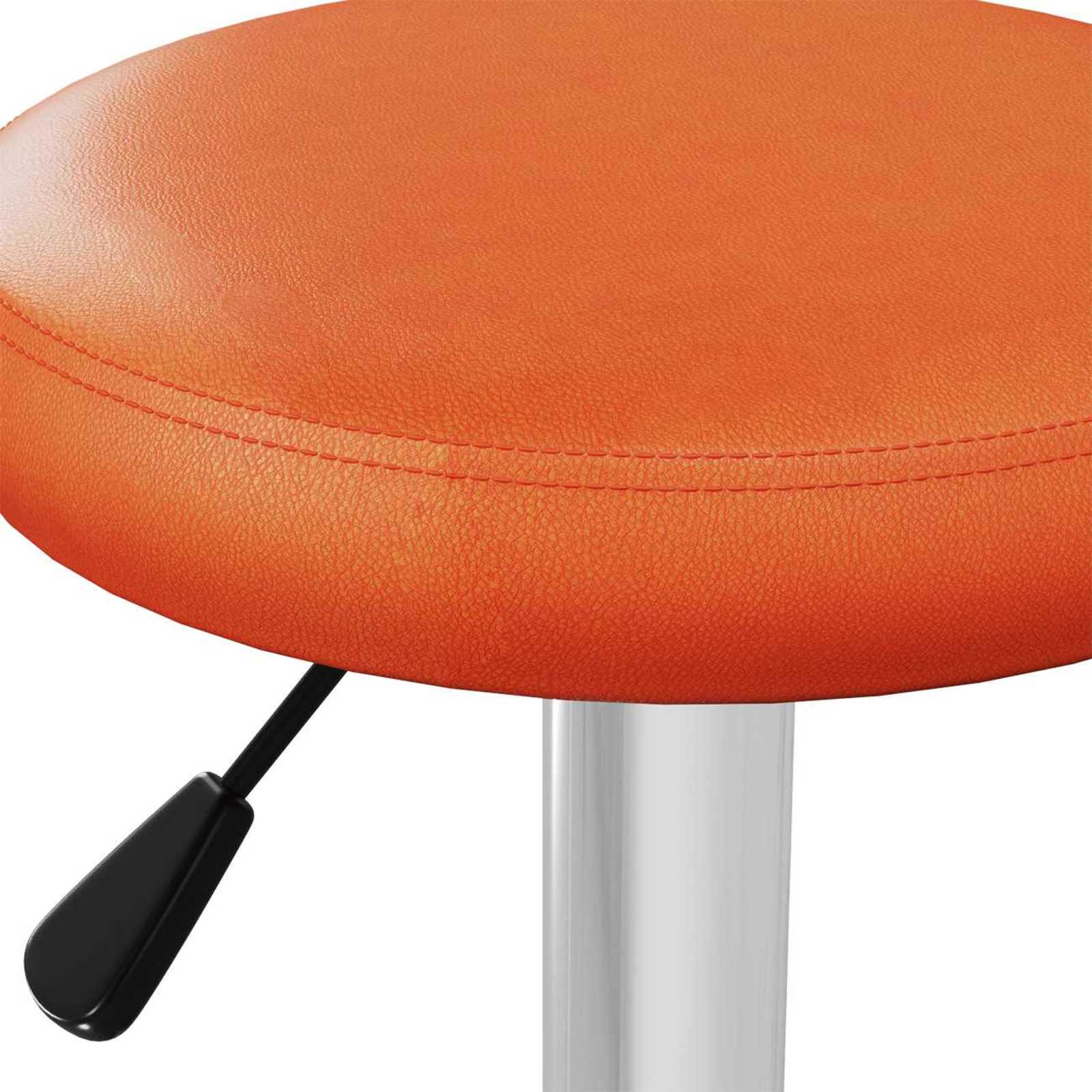Taburete de bar 2 pcs 31 x 31 x 87 cm Cuero sintético Giratorio