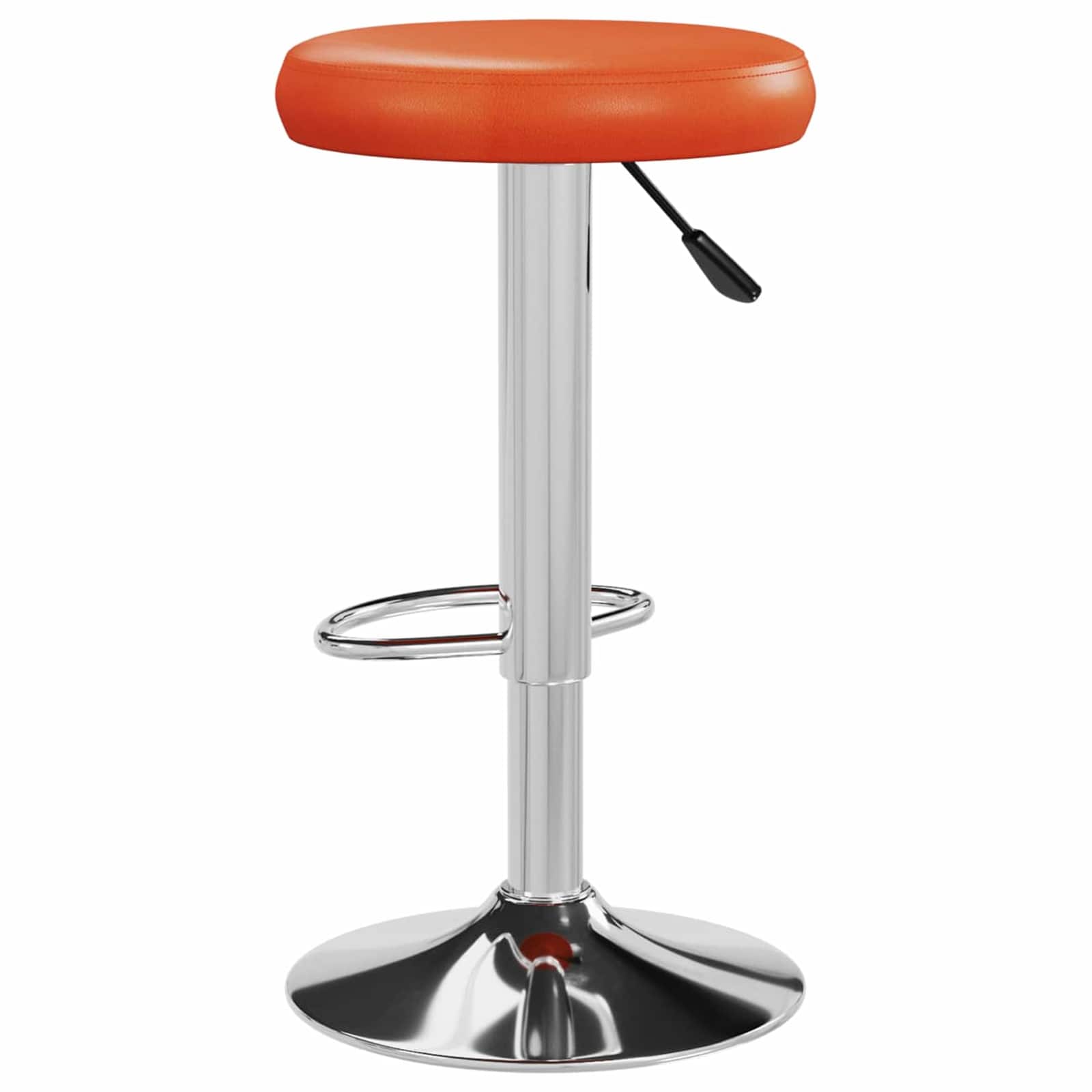 Taburete de bar 2 pcs 31 x 31 x 87 cm Cuero sintético Giratorio