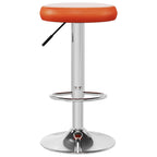 Taburete de bar 2 pcs 31 x 31 x 87 cm Cuero sintético Giratorio