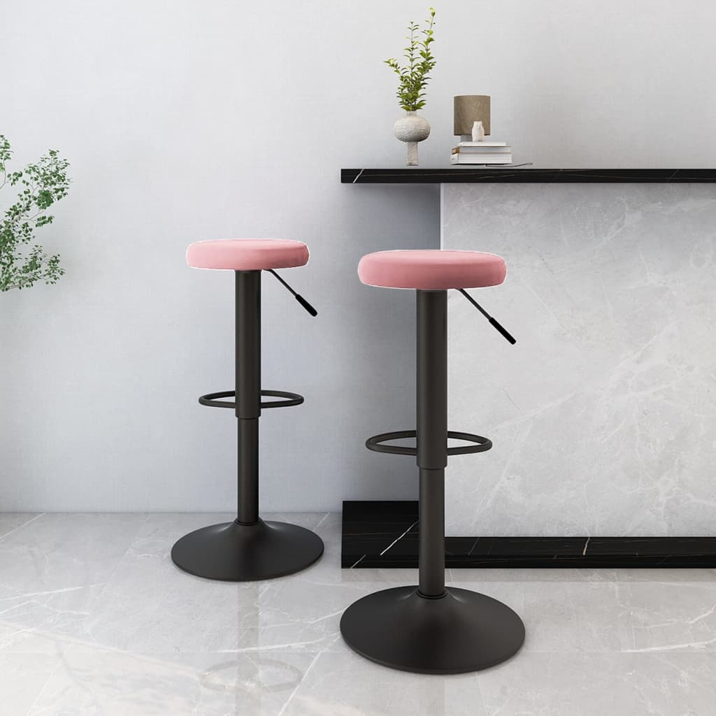 Taburetes de bar 2 unidades gris taupe madera curvada y tela