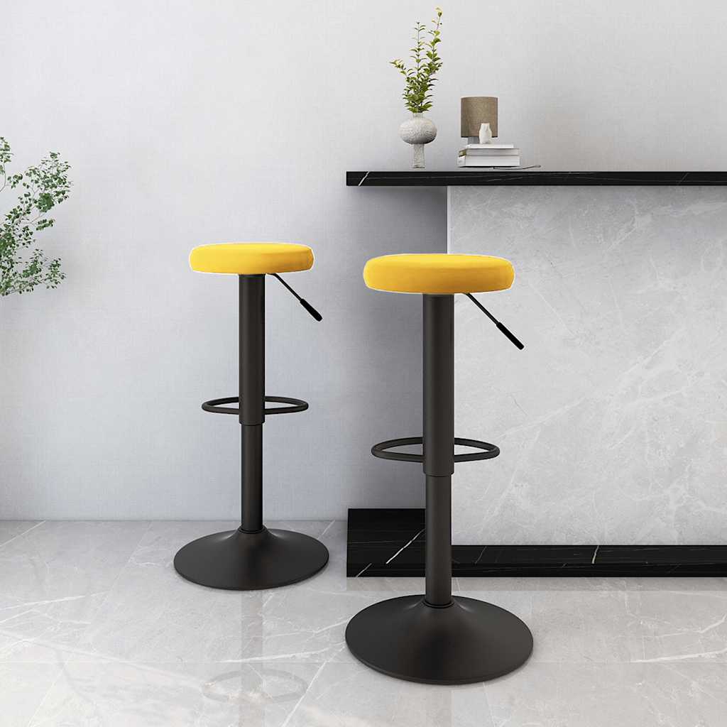 Taburetes de bar 2 unidades gris taupe madera curvada y tela