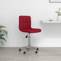 Silla de oficina giratoria de cuero sintético blanco