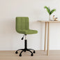Silla de oficina giratoria de cuero sintético blanco