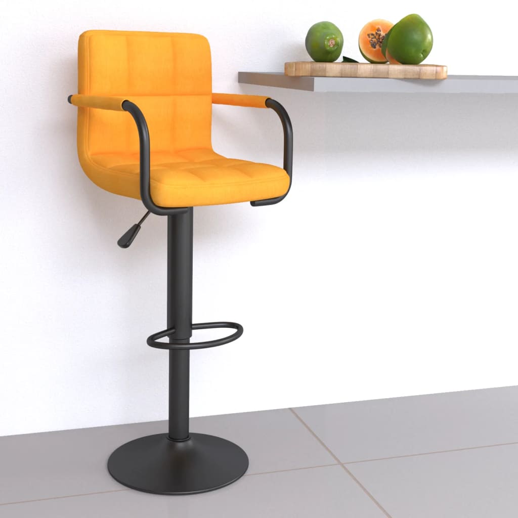 Taburete de cocina cuero sintético blanco