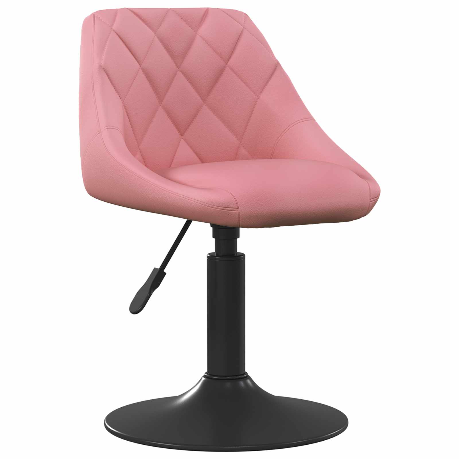 Taburete de bar Rosa 46 x 44 x (62.5-77.5) cm Cuero sintético
