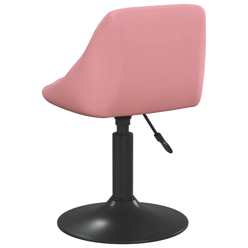 Taburete de bar Rosa 46 x 44 x (62.5-77.5) cm Cuero sintético