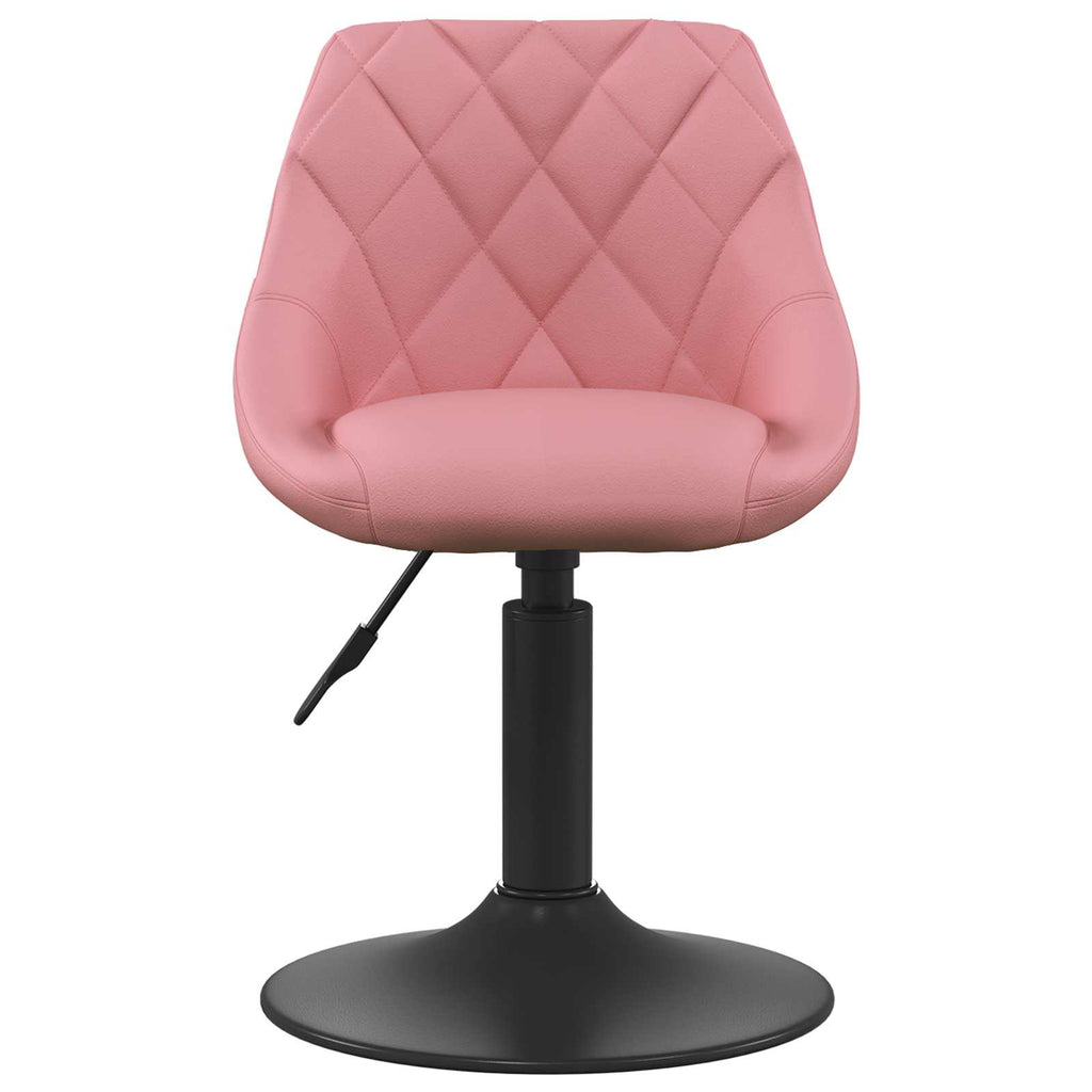 Taburete de bar Rosa 46 x 44 x (62.5-77.5) cm Cuero sintético
