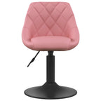 Taburete de bar Rosa 46 x 44 x (62.5-77.5) cm Cuero sintético