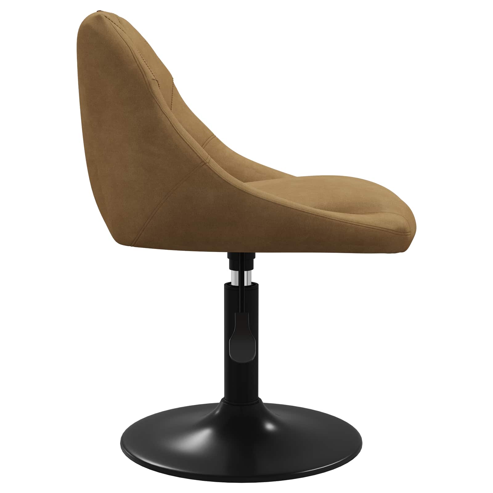Sillas de Comedor Giratorias 2 pcs Marrón 46 x 44 x 77.5 cm