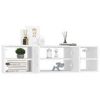Estantería de pared madera contrachapada blanco 102x30x29 cm
