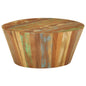 Mesa de centro de madera maciza de acacia Ø65x31 cm