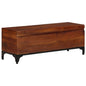 Solid Acacia Wood Storage Trunk 110x35x41 cm
