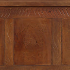 Caixa de arrumação em madeira de mangueira maciça 110x30x40 cm
