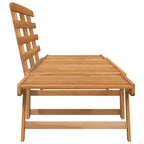 Banco de jardín 2 en 1 190 cm madera maciza acacia