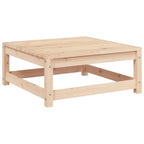 Muebles de jardín 3 piezas con cojines madera de pino maciza