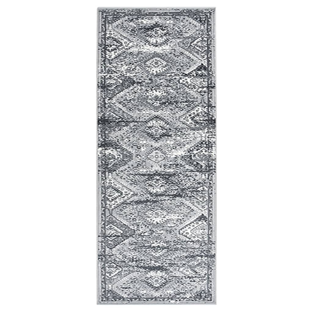 Alfombra de pasillo BCF gris oriental 80x200 cm