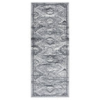 Alfombra de pasillo BCF gris oriental 80x200 cm