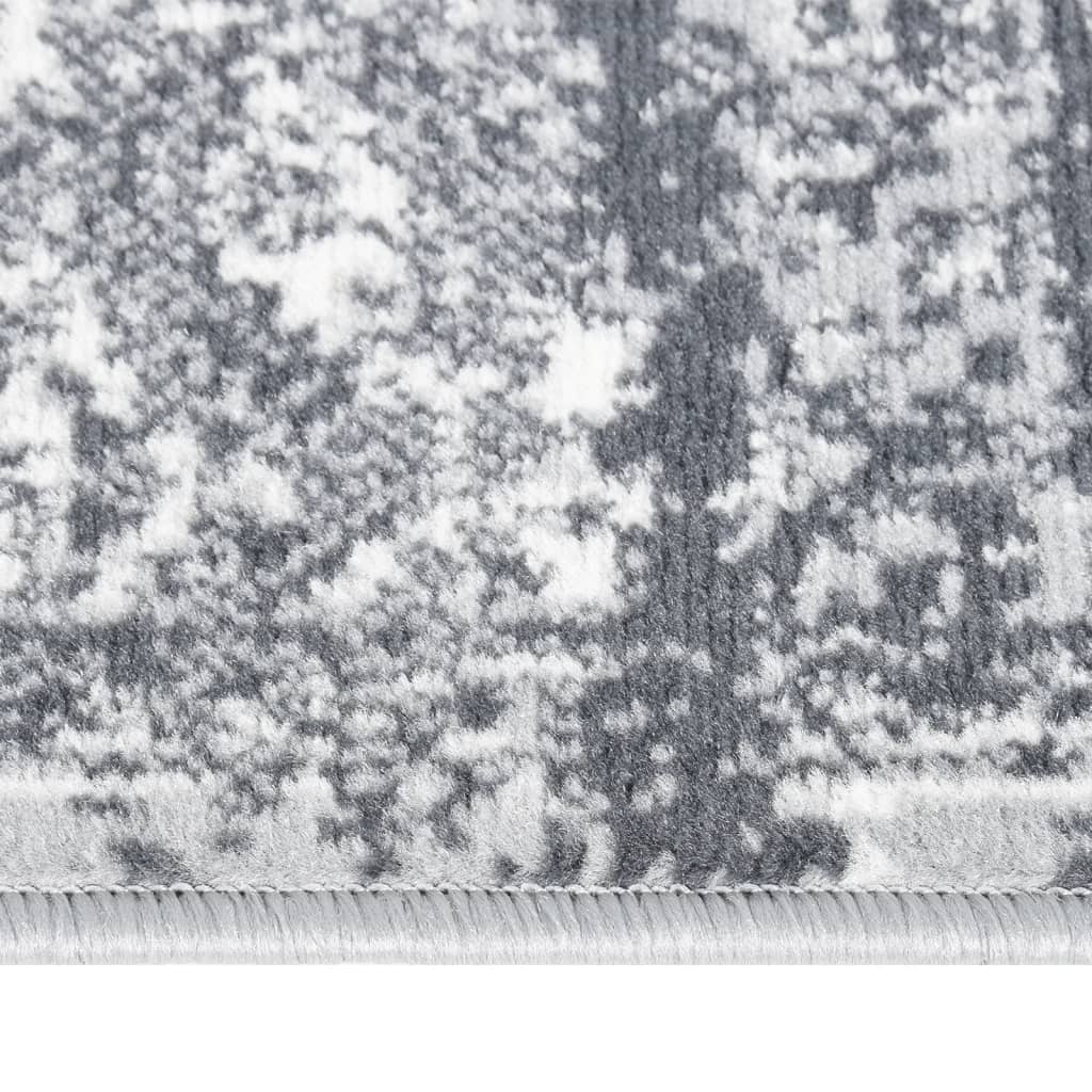 Alfombra de pasillo BCF gris oriental 80x200 cm