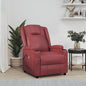 Sillón de masaje eléctrico cuero sintético color capuchino