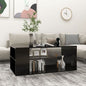 Mesa de centro madera contrachapada blanco 100x50x40 cm