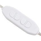 Espejo de pared con luces LED cuadrado de vidrio