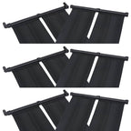 Panel calentador solar para piscinas 2 unidades 80x310 cm