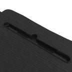 Escritorio ajustable 90x40x(13-50) cm acero y contrachapada