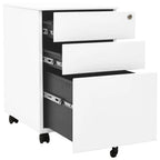 Armario archivador acero blanco 39x45x60 cm