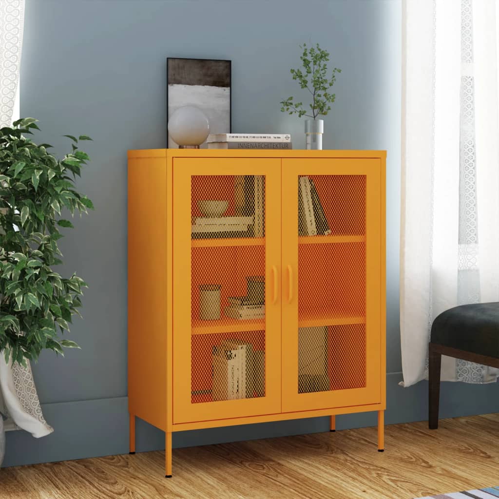 Armario almacenaje de jardín PP apariencia madera 65x45x172 cm
