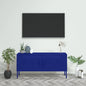 TV cabinet metal and grey MDF 105x36x47 cm