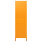 Armario de acero amarillo mostaza 90x50x180 cm