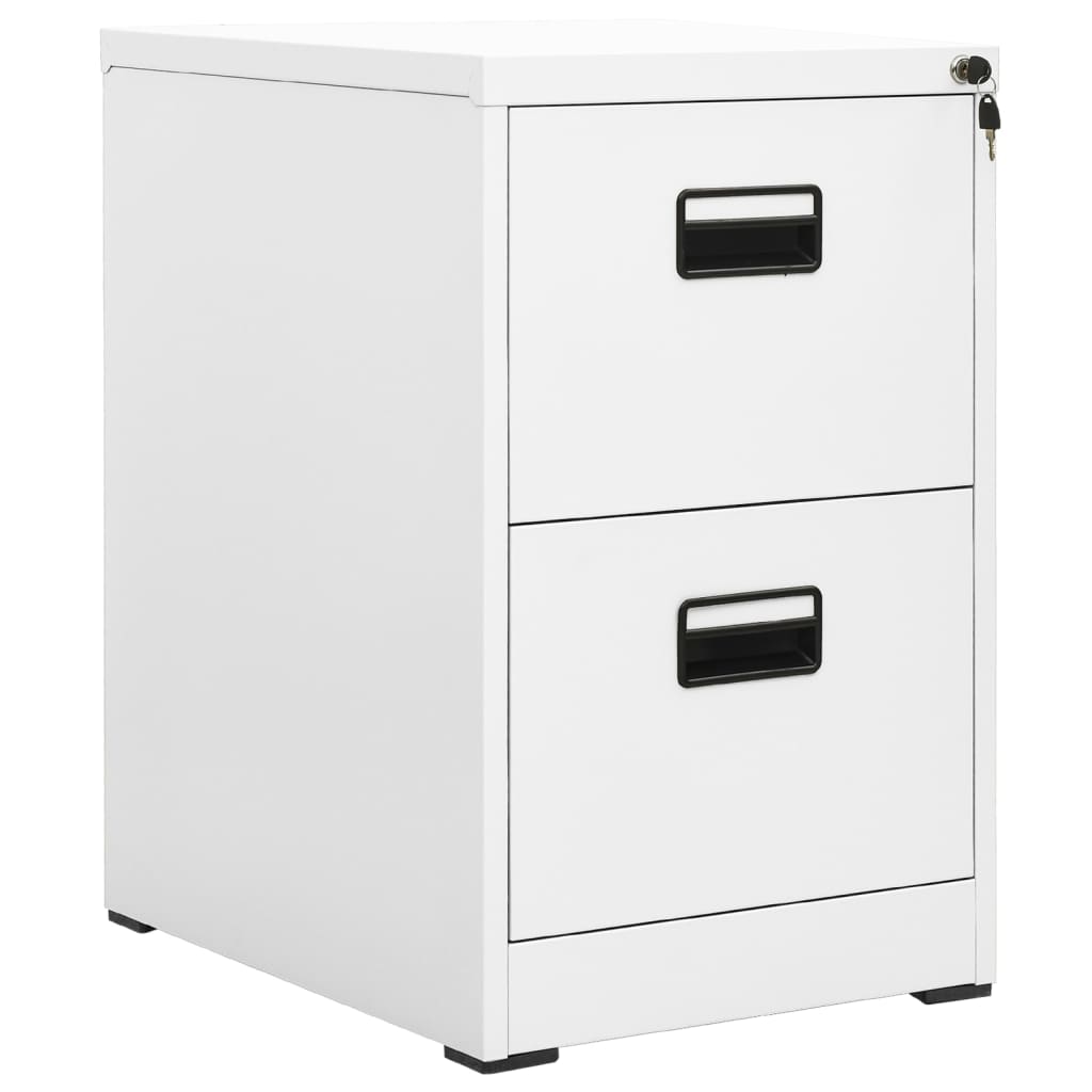 Armario archivador de acero antracita 46x62x102,5 cm