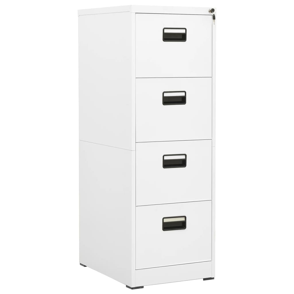 Armario archivador de acero antracita 46x62x102,5 cm