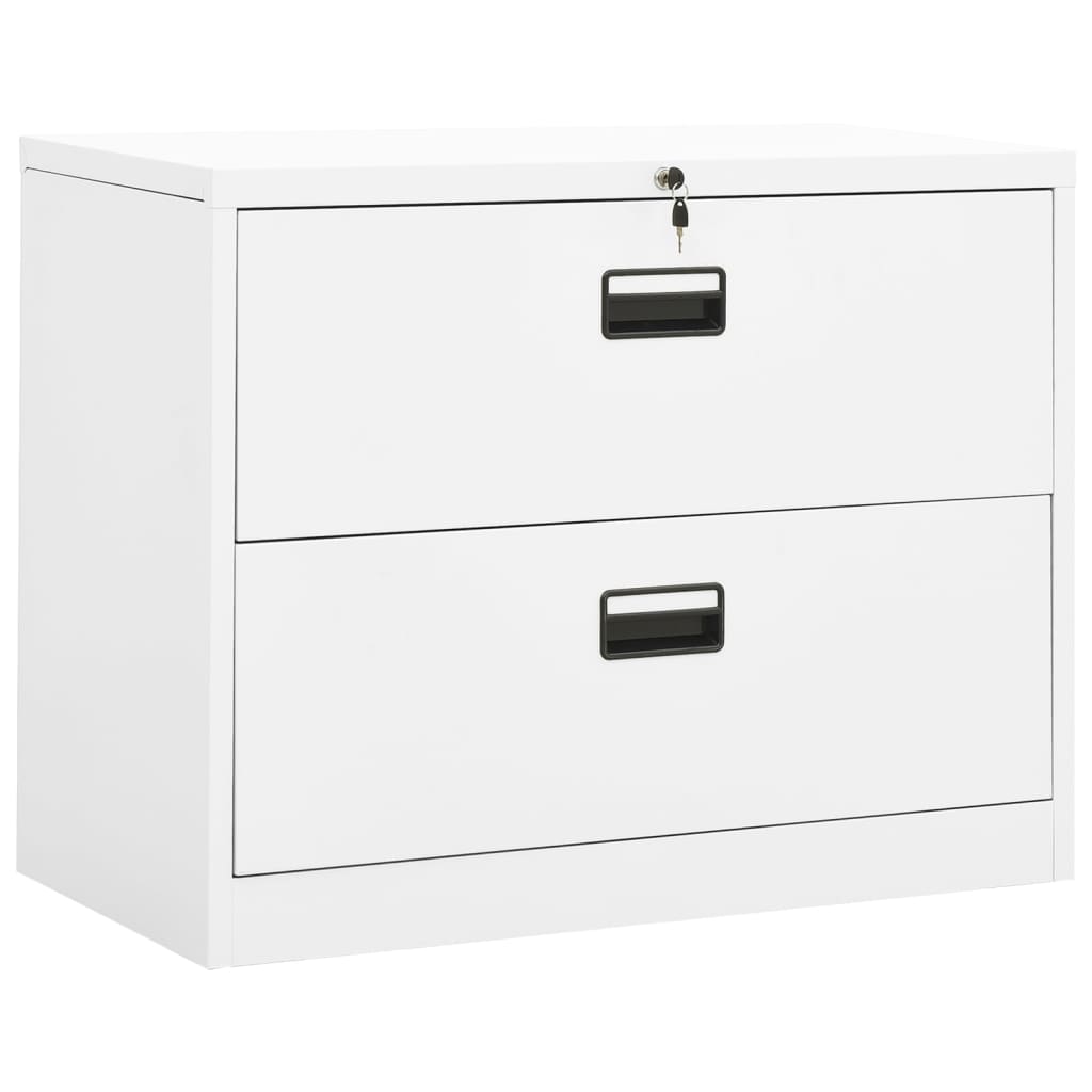 Armario archivador de acero antracita 46x62x102,5 cm