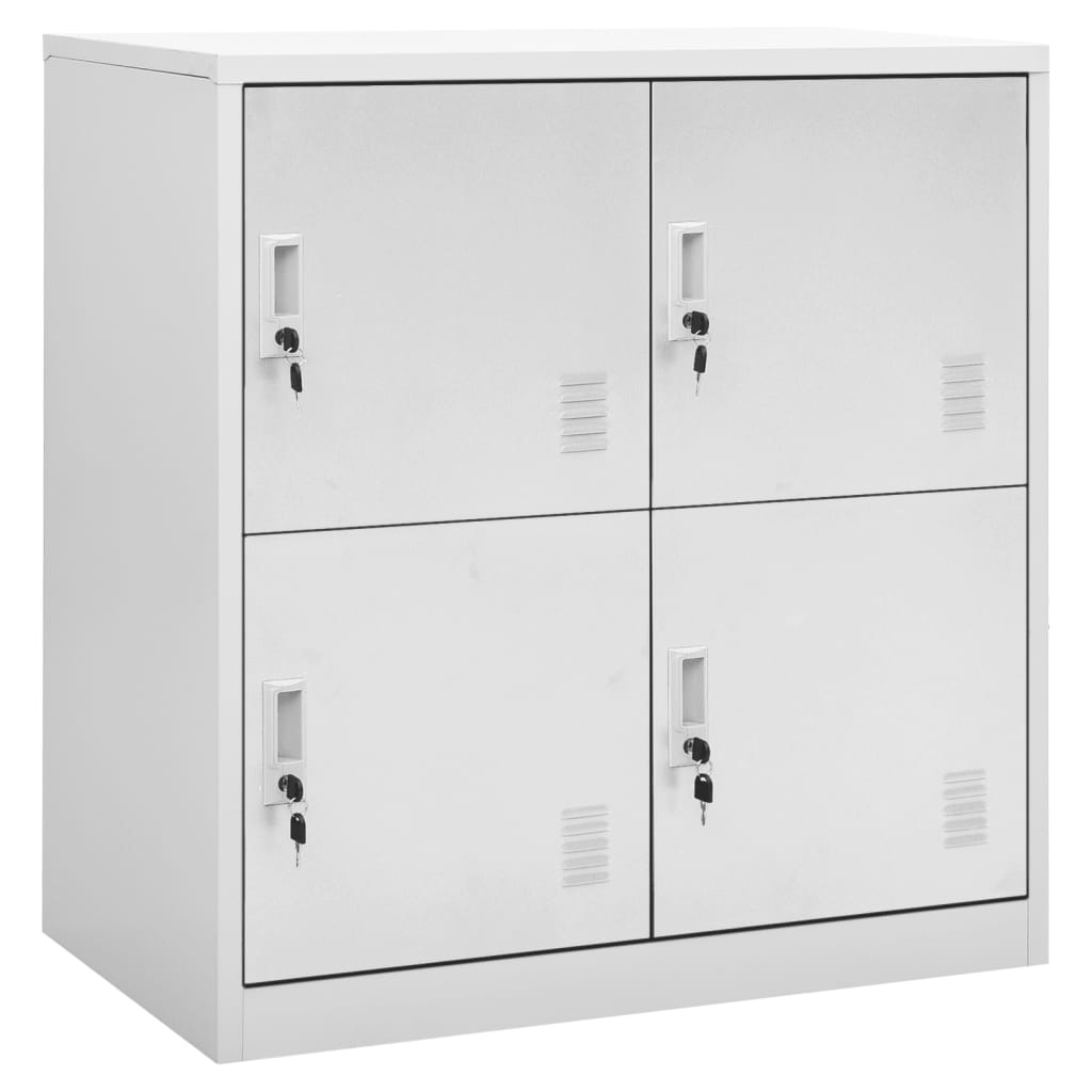 Mustard yellow steel locker cabinet 35x46x180 cm
