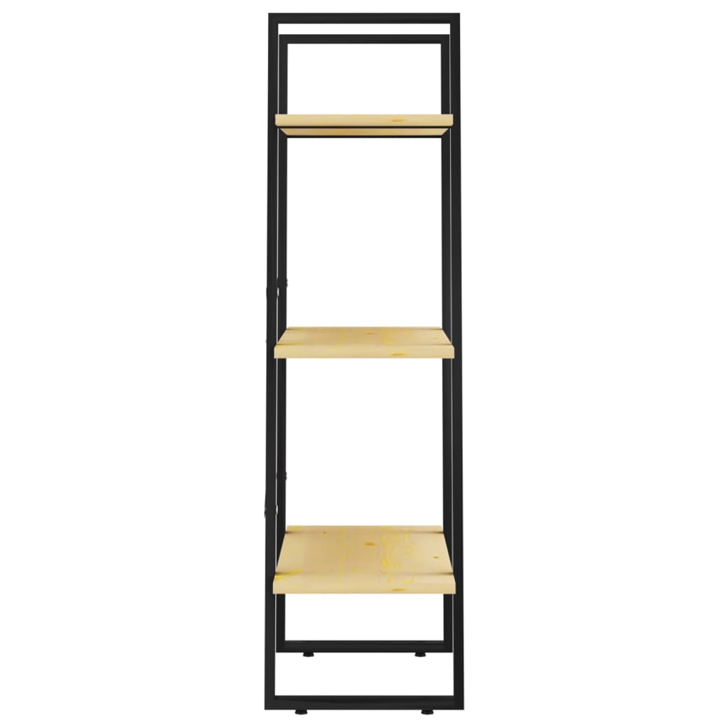 Estantería de almacenaje madera maciza de pino 60x30x105 cm