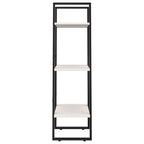 Estante de almacenamiento madera maciza pino blanco 60x30x105cm
