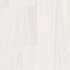 Estante de almacenamiento madera maciza pino blanco 60x30x105cm
