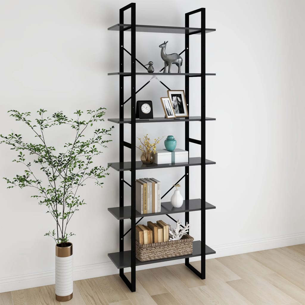 Armario alto madera contrachapada blanco 80x30x210 cm